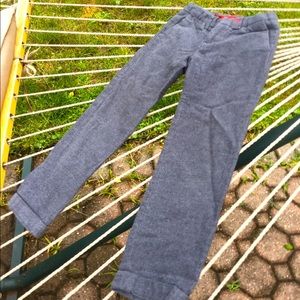 Carolina Herrera CHHC Gray Wool Pants Boys Logo